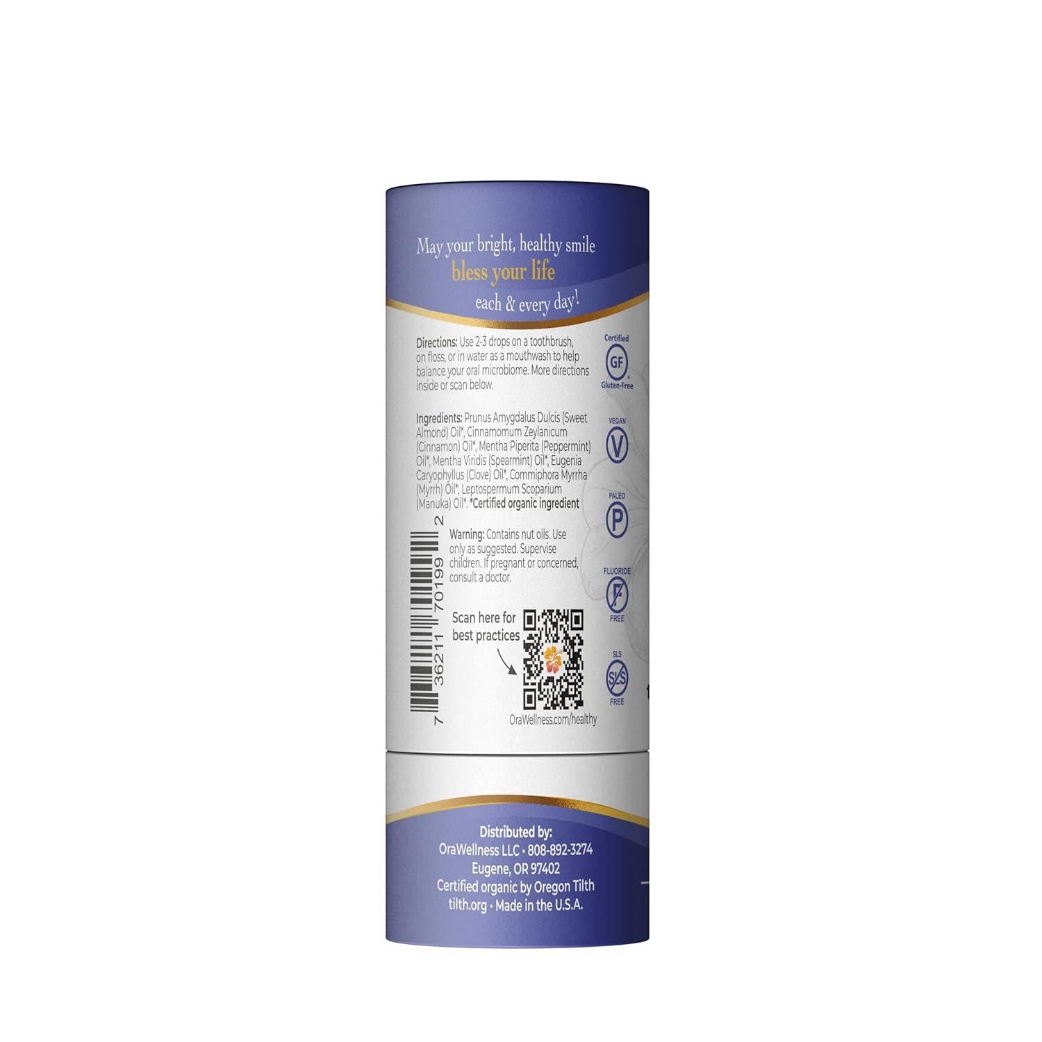 image:imageOraWellness Original Healthy Mouth Blend Organic Toothpaste amp Mouthwash Alternative BrushEco Bamboo Toothbrush with 3 Rows to Reduce Gum Disease Promote Healthy Teeth and Gums