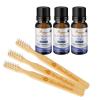 image:imageOraWellness Original Healthy Mouth Blend Organic Toothpaste amp Mouthwash Alternative 3 Pack  BrushEco Bamboo Toothbrush with Three Rows 3 Pack Reduce Gum Disease Promote Healthy Teeth and Gums