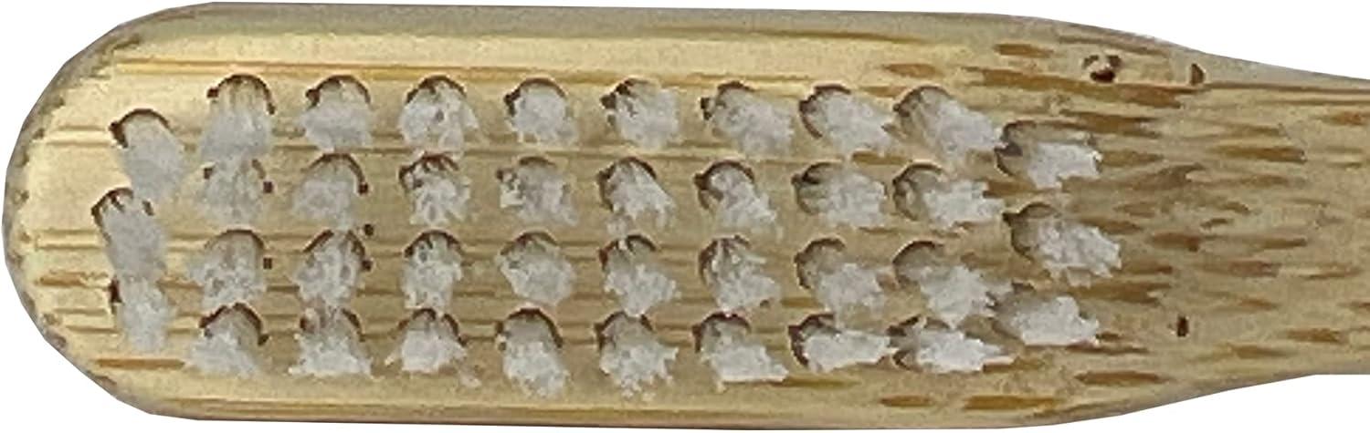 image:imageOraWellness Bamboo Toothbrush Sustainable BrushEco with 3 Rows Biodegradable Wooden Toothbrush for Healthy Mouth Gums amp Teeth Reducing Gum Disease BPA Free amp Made in USA 3 Pack3 Count Pack of 1